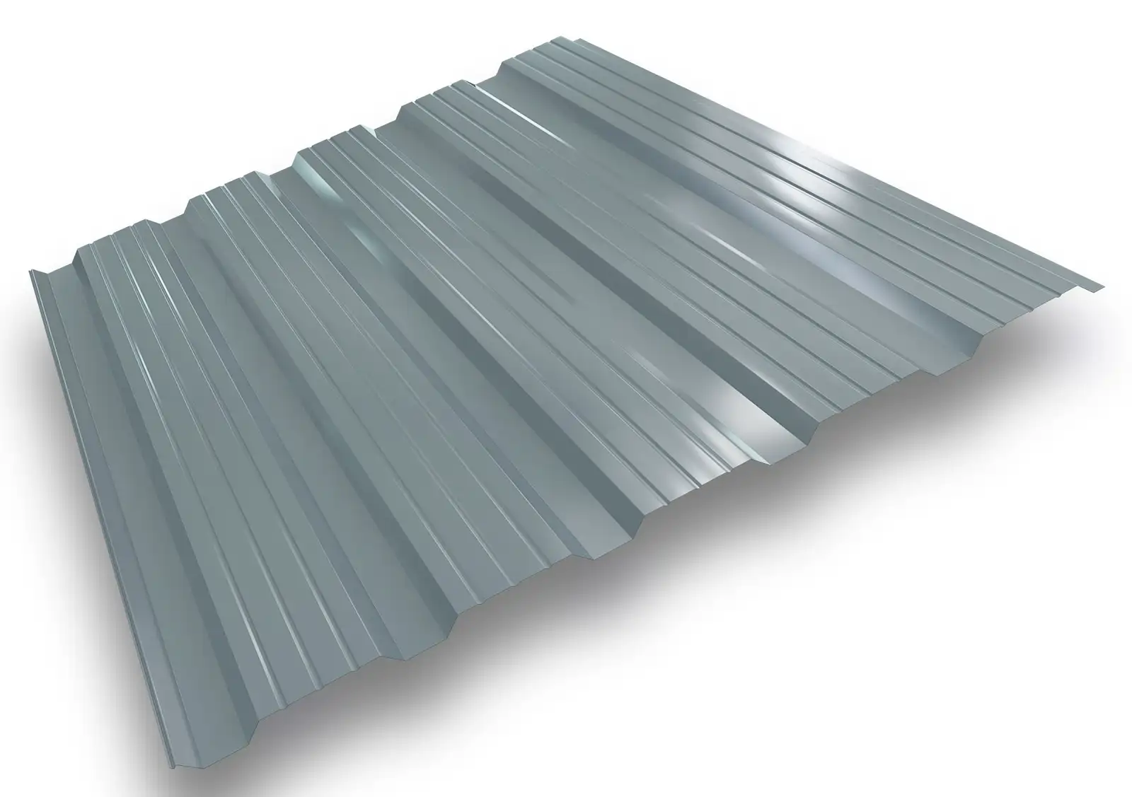 Профнастил НС-21 Каскад 5005 серый