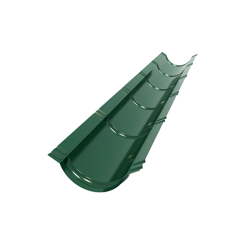 Ендова полукруглая 220 x 90 ДАМИР (0,45/6005 зеленый мох)