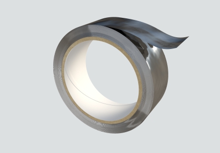 Скотч ИЗОСПАН FL фольгированный ширина 50 мм