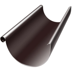 Желоб водосточный металл GrandLine (RAL 8017 шоколад) 150 мм L=3000 мм