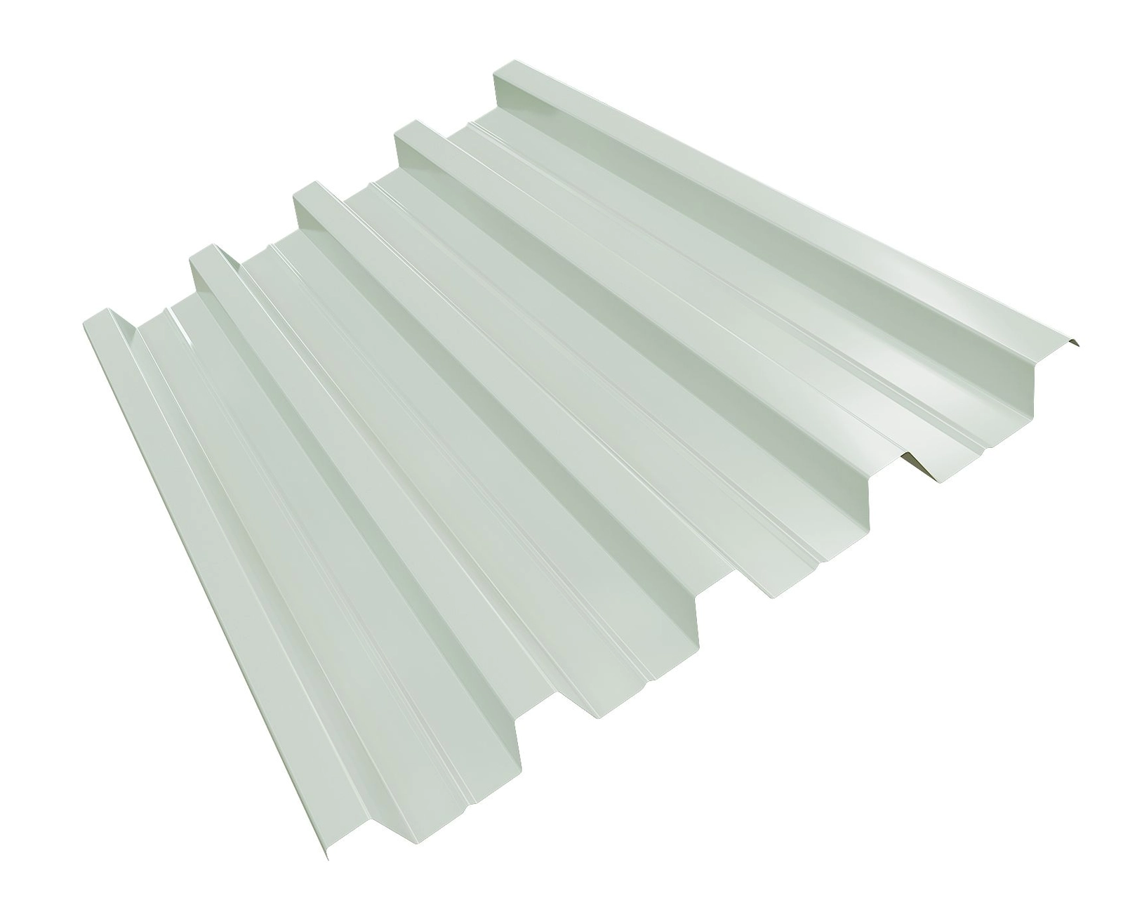 Профнастил Н-75 9002 белая ночь