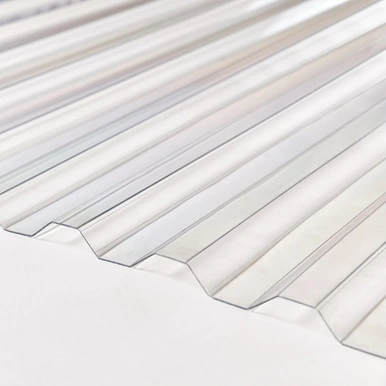 Поликарбонат профилированный МП-20 прозрачный 0,8х1050х2000мм