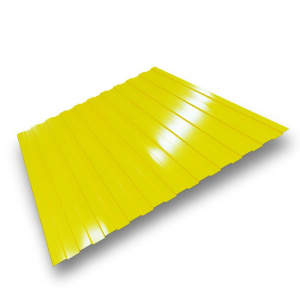 Профнастил С8 1018 желтый