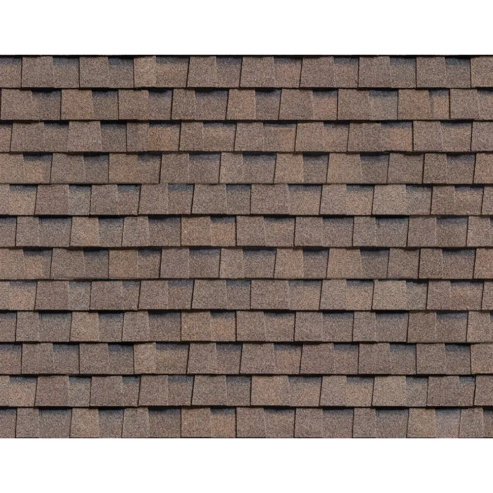 Гибкая черепица Шинглас SHINGLAS Ранчо (двухслойный) 2кв.м. (коричневый)