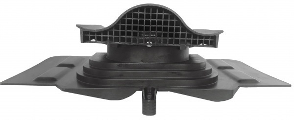 Вентиль кровельный Starke КТВ Universal для металлочерепицы с высотой волны до 46мм черный