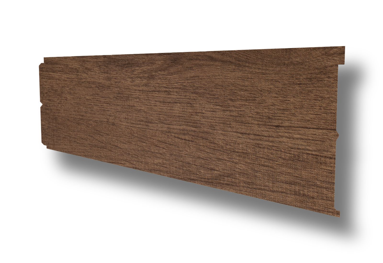 Сайдинг металлический "Евробрус" 255 (230) ПА, ПХ, ПЮС (0,45/Винтаж 2 МАТ)