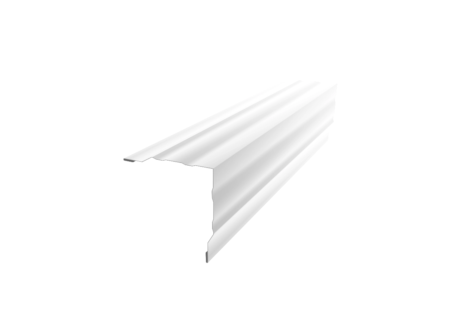 Угол внешний 70 x 70 ДАМИР (0,45/пор. окраш. 9003 сигнально-белый)