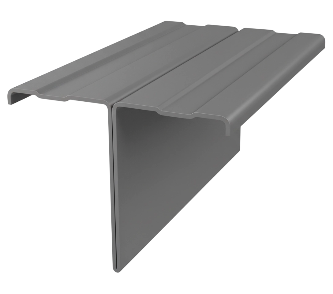 Профиль Т-образный (1,2*80*40*3 000, пор. окраш. 7004 серый)