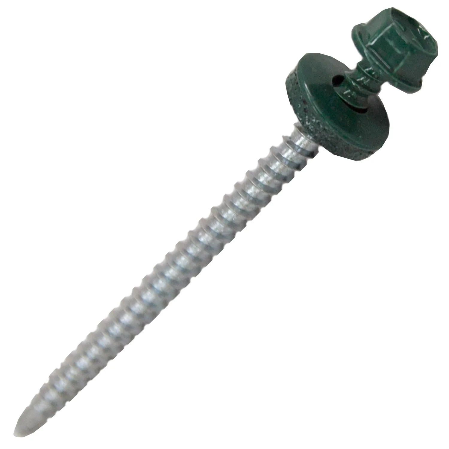 Саморез кровельный 4,8х70мм RAL6005 зеленый мох