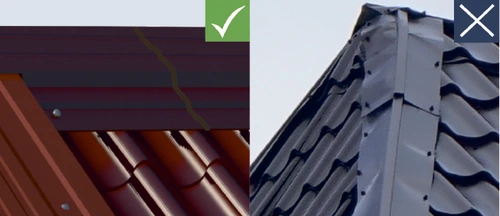 преимущества доборных элементов Дамир: геометрия